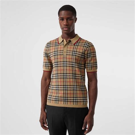 polo burberry uomo azzurra|Burberry Polo Shirts for Men .